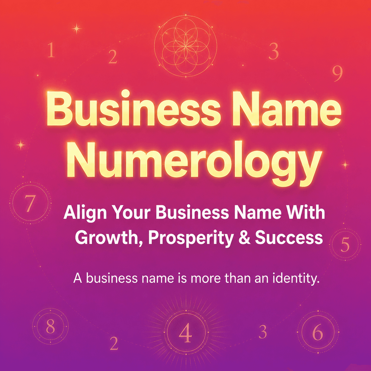 Business Name Numerology